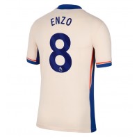 Camisa de Futebol Chelsea Enzo Fernandez #8 Equipamento Secundário 2024-25 Manga Curta